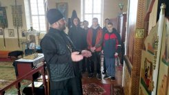 Учащиеся  посетили храм Святого Архангела Михаила